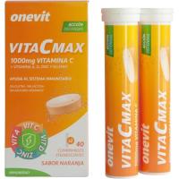 Vitamina C efervescent ONEVIT, tub 40 comprimits