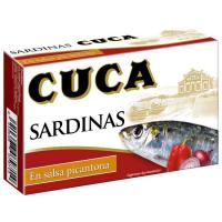 Sardina en salsa picantona CUCA, lata 120 g
