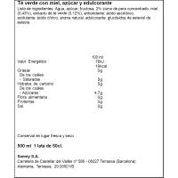 Refresc de te verd amb mel ARIZONA, llauna 50 cl