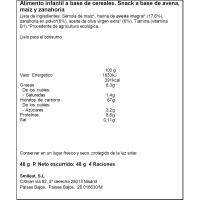 Smilito de civada i pastanaga SMILEAT, pack 4x12 g