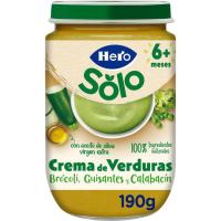 Potet brocoli pèsols carabasseta HERO, flascó 190 g Potet brocoli pèsols carabasseta HERO, flascó 190 g