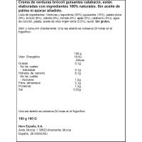 Potet brocoli pèsols carabasseta HERO, flascó 190 g