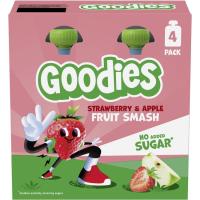 Bolsita manzana fresa GOODIES, pack 4x100 g Bolsita manzana fresa GOODIES, pack 4x100 g