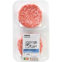 Hamburguesa mixta EROSKI, 6 uds, bandeja 540 g