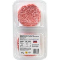 Hamburguesa mixta EROSKI, 6 uds, bandeja 540 g