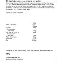 Galetes Jungla sense sucres ni glútens SANTIVERI, bossa 120 g