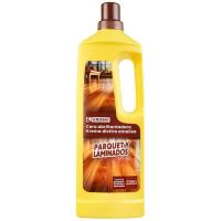 Cera per a parquet i laminat EROSKI, ampolla 1 litre Cera per a parquet i laminat EROSKI, ampolla 1 litre