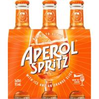 Aperitiu italià APEROL SPRITZ, pack 3x20 cl Aperitiu italià APEROL SPRITZ, pack 3x20 cl
