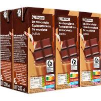 Batut cacau EROSKI, pack 6x200 ml