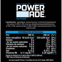 Beguda isotònica Hissi Storm POWERADE, ampolla 1 litre
