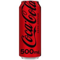 Refresco de cola sin azúcar COCA COLA, lata 50 cl