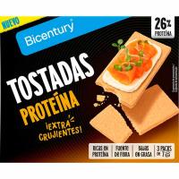 Torrada proteïna amb llenties i arròs BICENTURY, caixa 110 g