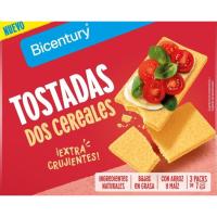Torrada dos cereals BICENTURY, 125 g