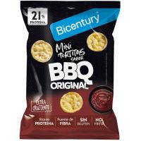 Coca mini proteïna sabor barbacoa BICENTURY, bossa 60 g