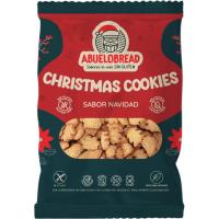 Galletas de Navidad sin gluten ABUELOBREAD, bolsa 150 g Galletas de Navidad sin gluten ABUELOBREAD, bolsa 150 g