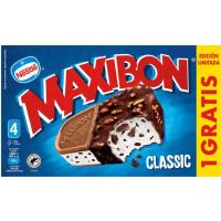 Helado nata 1 gratis MAXIBON, pack 4x140 ml Helado nata 1 gratis MAXIBON, pack 4x140 ml