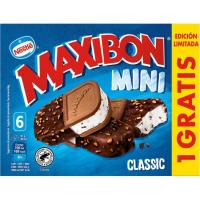 Helado nata 1 gratis MINI MAXIBON, pack 6x80 ml Helado nata 1 gratis MINI MAXIBON, pack 6x80 ml