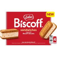 Helado sandwich LOTUS, pack 4x80 ml Helado sandwich LOTUS, pack 4x80 ml