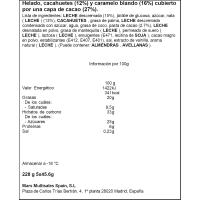 Gelat barreta SNICKERS 5 u, caixa 228 g
