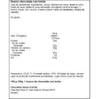 Ou Primavera xocolata amb llet SIMON COLL, 150 g