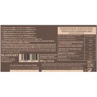 Xocolata 100% cacau Perú Eco BLANXART, rajola 100 g