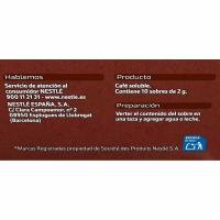 Cafè soluble natural NESCAFÉ, caixa 10 sobres