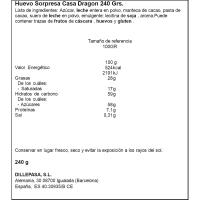 Ou sorpresa la Casa del Drac MUSFI'S, 240G