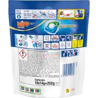 Detergent en càpsules WIPP POWER, bossa 18 dosi
