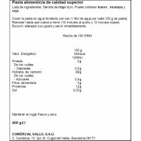 Hèlixs GALLO, paquet 400 g