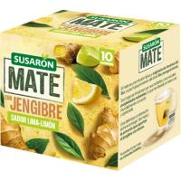 Infusión mate de jengibre SUSARON, caja 10 uds Infusión mate de jengibre SUSARON, caja 10 uds