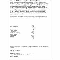 Infusión mate de jengibre SUSARON, caja 10 uds