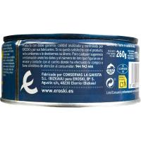 Bonítol en oli d'oliva EROSKI, llauna 266 g