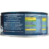 Bonítol en oli d'oliva EROSKI, llauna 266 g