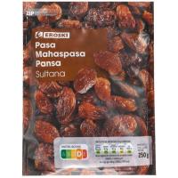 Panses sultana EROSKI, bossa 250 g Panses sultana EROSKI, bossa 250 g