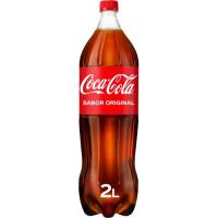 Refresco de cola COCA COLA, botella 2 litros Refresco de cola COCA COLA, botella 2 litros