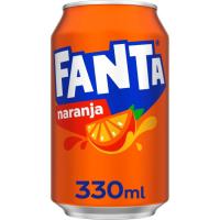 Refresco de naranja FANTA, lata 33 cl Refresco de naranja FANTA, lata 33 cl
