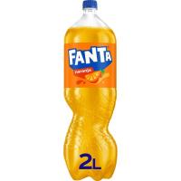Refresco de naranja FANTA, botella 2 litros Refresco de naranja FANTA, botella 2 litros