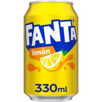Refresco de limón FANTA, lata 33 cl Refresco de limón FANTA, lata 33 cl