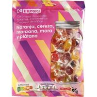Caramels assortits EROSKI, bossa 150 g