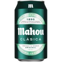 Cerveza MAHOU Clásica, lata 33 cl Cerveza MAHOU Clásica, lata 33 cl