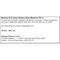 brandy solera gran reserva CARLOS I 70cl
