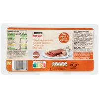 Dulce de membrillo EROSKI basic, tarrina 400 g