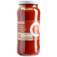 Tomate frito EROSKI, frasco 550 g Tomate frito EROSKI, frasco 550 g