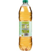 Refresco de manzana sin gas EROSKI, botella 1,5 litros