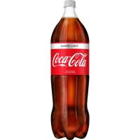 Refresco de cola light COCA COLA, botella 2 litros Refresco de cola light COCA COLA, botella 2 litros