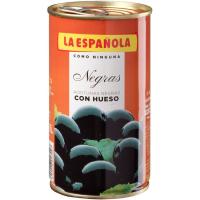 Olives negres LA ESPAÑOLA, llauna 185 g Olives negres LA ESPAÑOLA, llauna 185 g