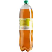 Refresco con gas sabor manzana EROSKI, botella 2 litros Refresco con gas sabor manzana EROSKI, botella 2 litros
