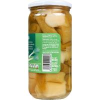 Porros en trossos EROSKI, flascó 400 g