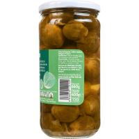 Coles de Bruselas medianas EROSKI, frasco 400 g 