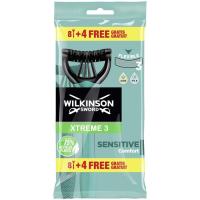 Máquinilla d`un sol ús WILKINSON Xtreme 3, pack 8+4 u Máquinilla d`un sol ús WILKINSON Xtreme 3, pack 8+4 u